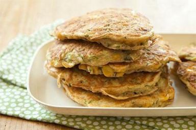 Fresh Corn and Zucchini Cakes