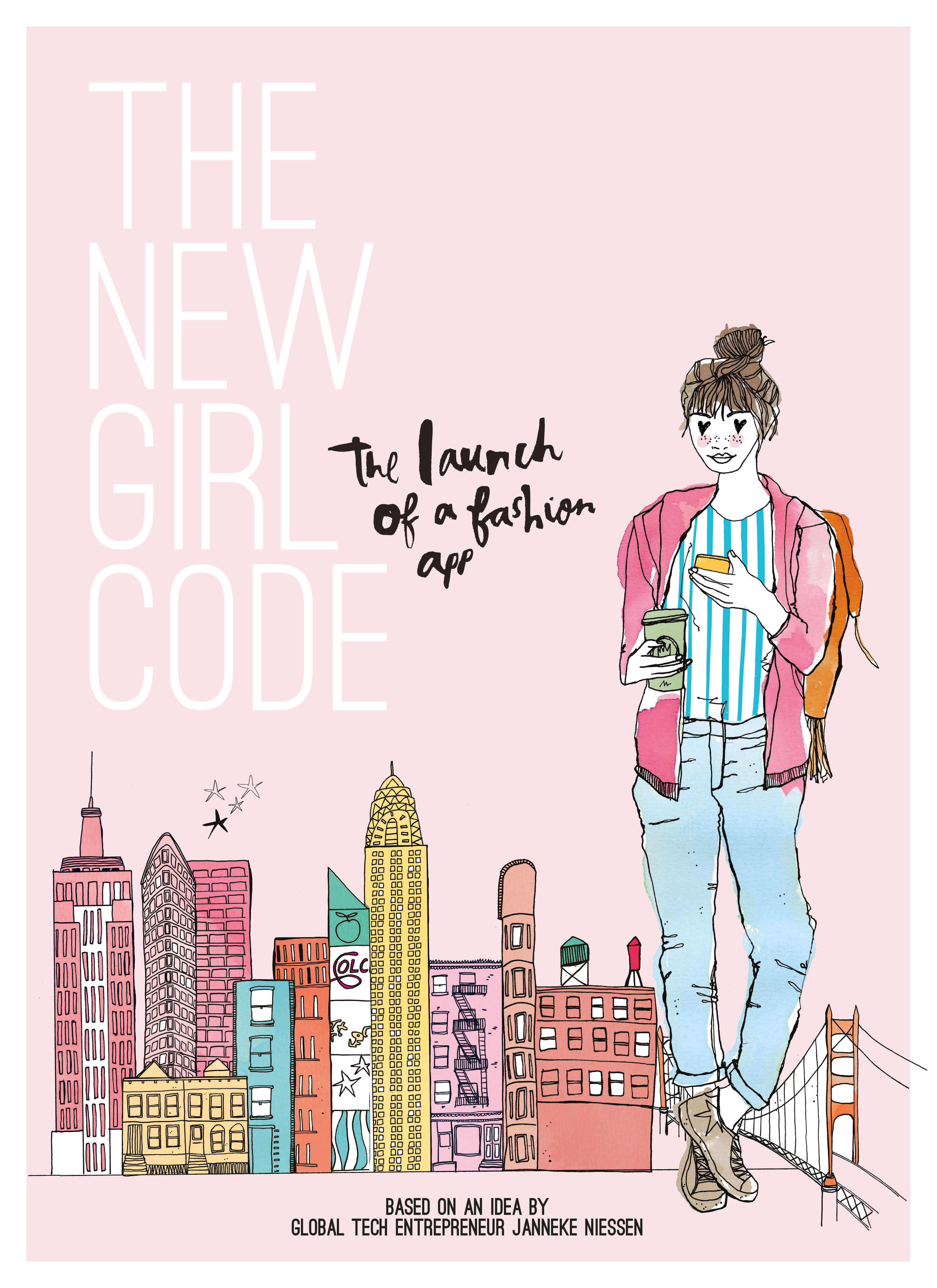 The New Girl Code, Written by Niki Smit and Illustrated by Josselin Bijl - Teenager to Young Adult