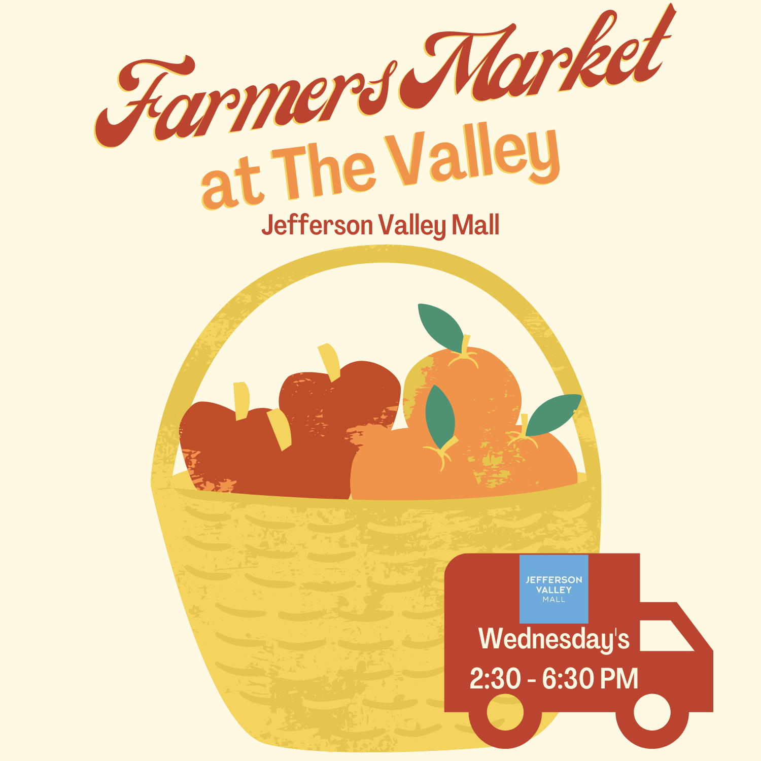 Farmers Market a The Valley JVM logo