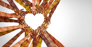 Diverse Hands Heart