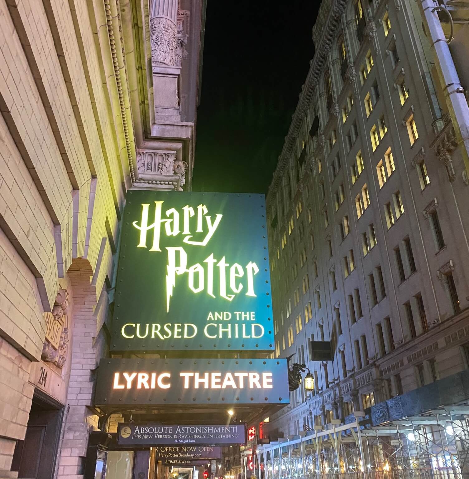 Harry Potter and the Cursed Child on Broadway