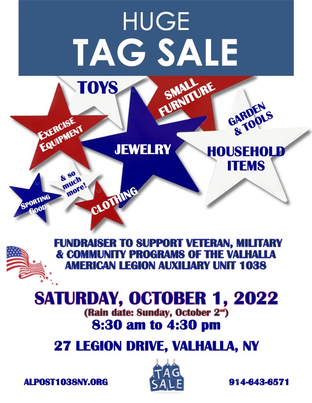 Tag Sale Flyer 2022