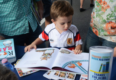 Reading fun at the Chappaqua Book Festival