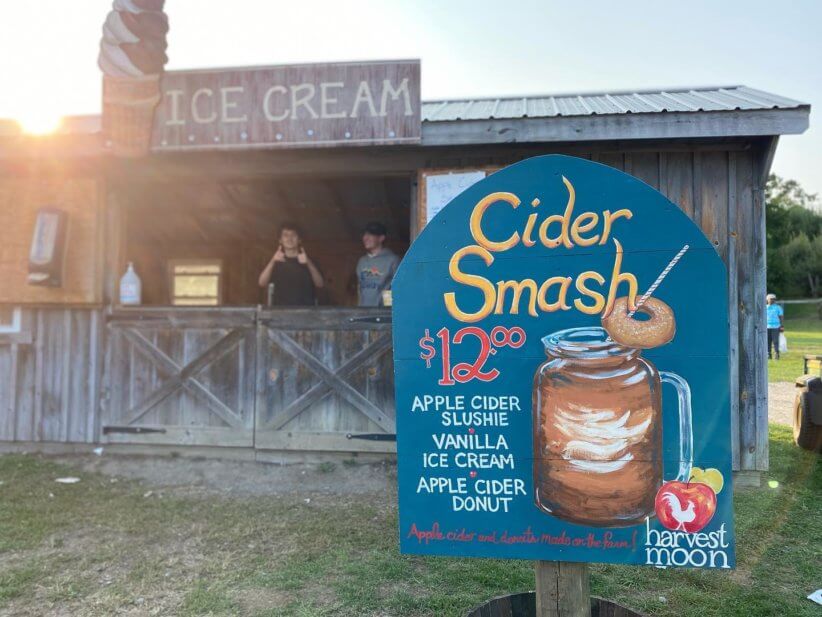 Cider Smash at Harvest Moon & Orchard.