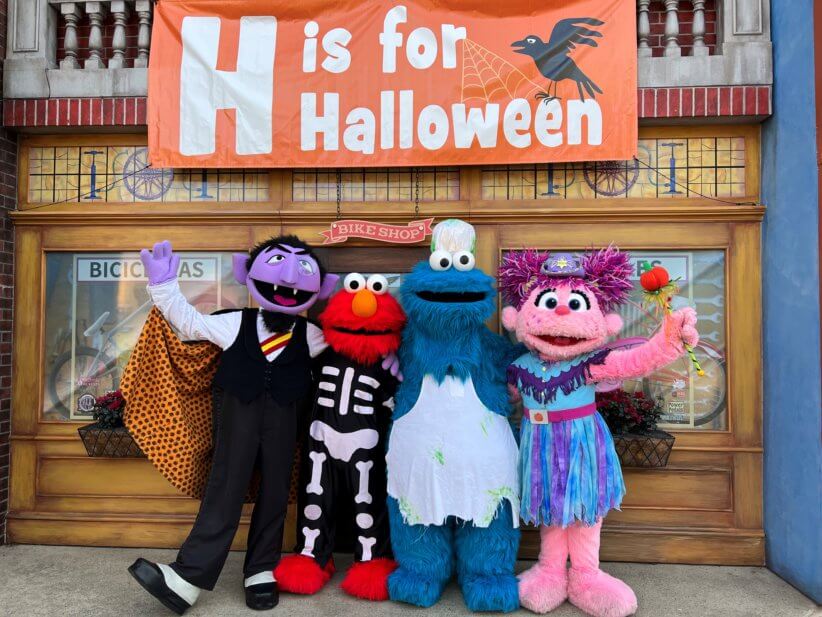 The Count’s Halloween Spooktacular at Sesame Place