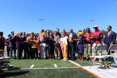 New Memorial Field in Mount Vernon