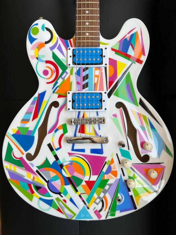 Julie Rosenberg: Creator of Custom Hand-Painted Guitars