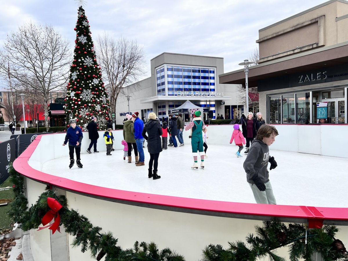 Cross County Center PopUp Holiday Ice Skating Rink Westchester Family