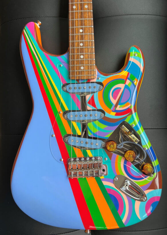 Julie Rosenberg: Creator of Custom Hand-Painted Guitars