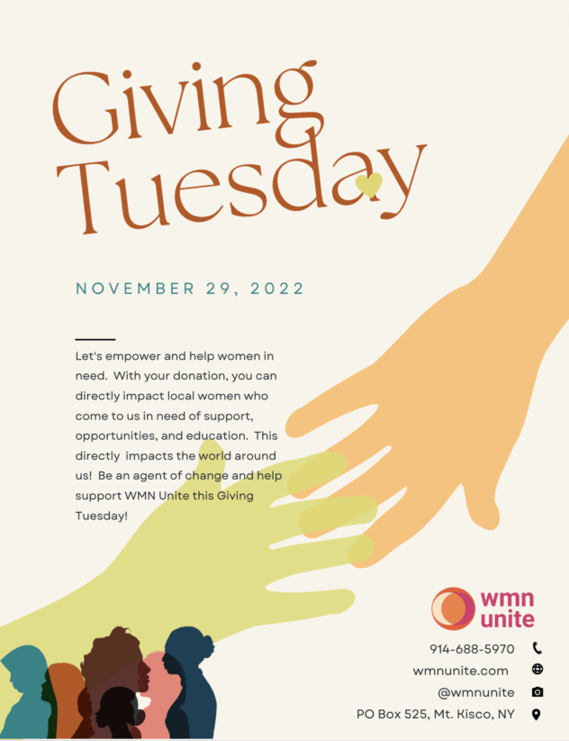 Giving Tuesday with WMN Unite