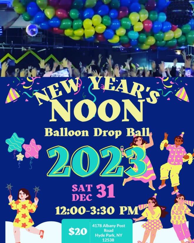New Year's Noon Ball Drop in Hyde Park