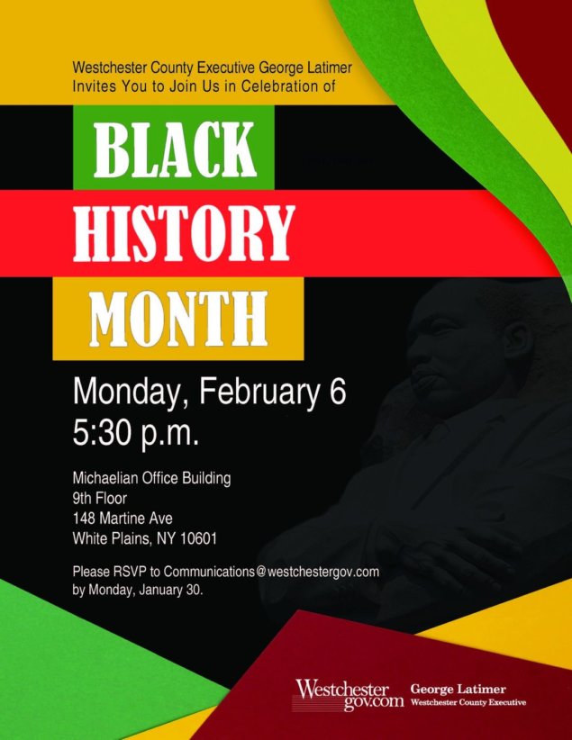 Attend the Black History Month Celebration with Westchester County Government.