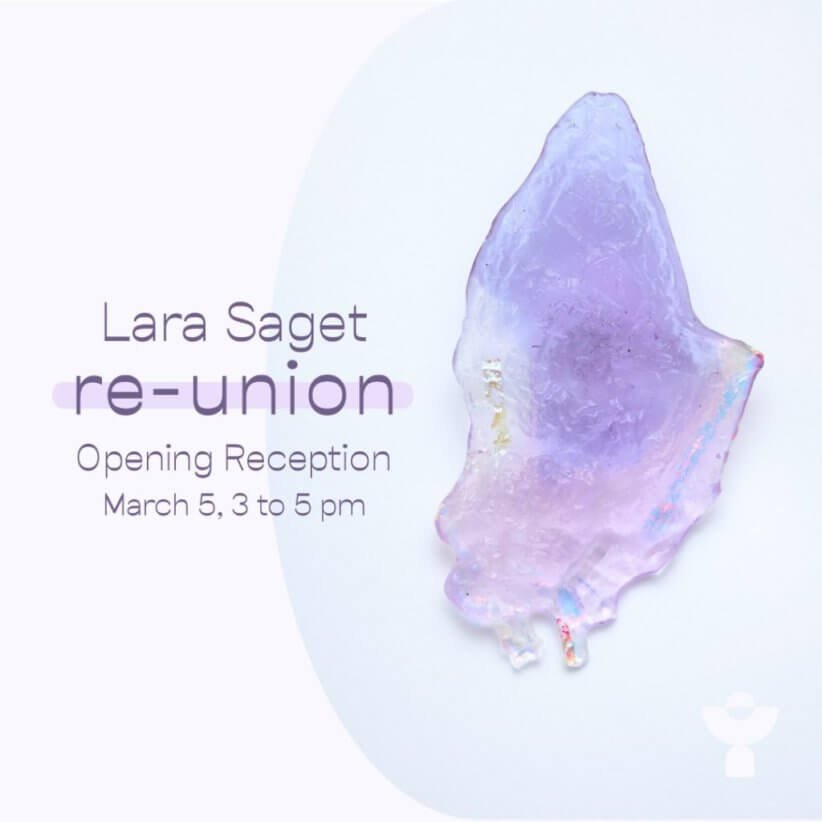 Opening Reception. Lara Saget: re-union