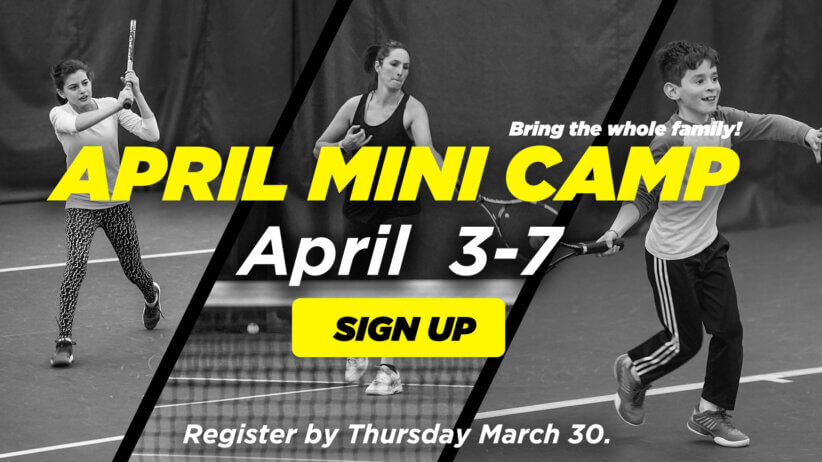 April Mini Camp at the New Rochelle Racquet Club 