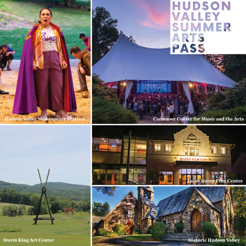 The 2023 Hudson Valley Summer Arts Pass connects Hudson Valley and Westchester residents to five cultural and arts locations.