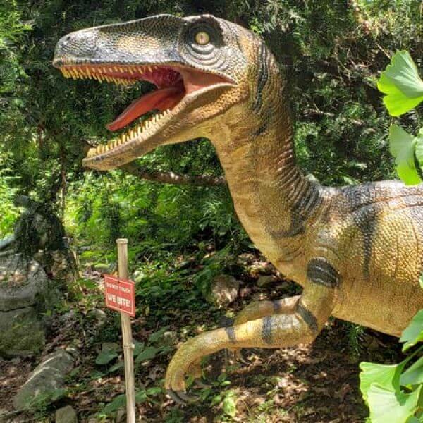 Take a tour of the Lasdon Dinosaur Garden with your family.