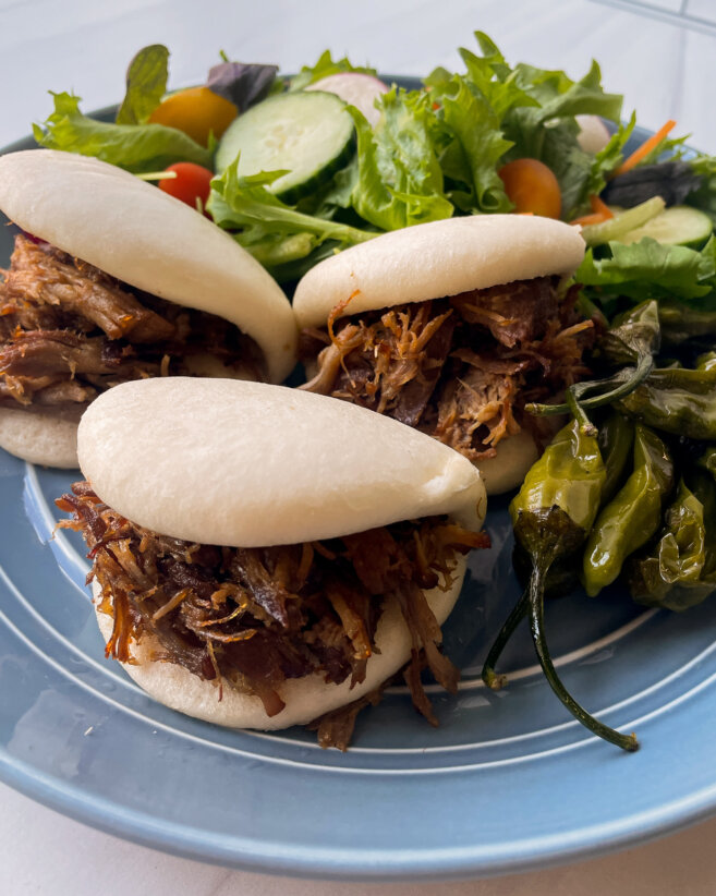 Steamed Pork Buns from Feast & Fettle 